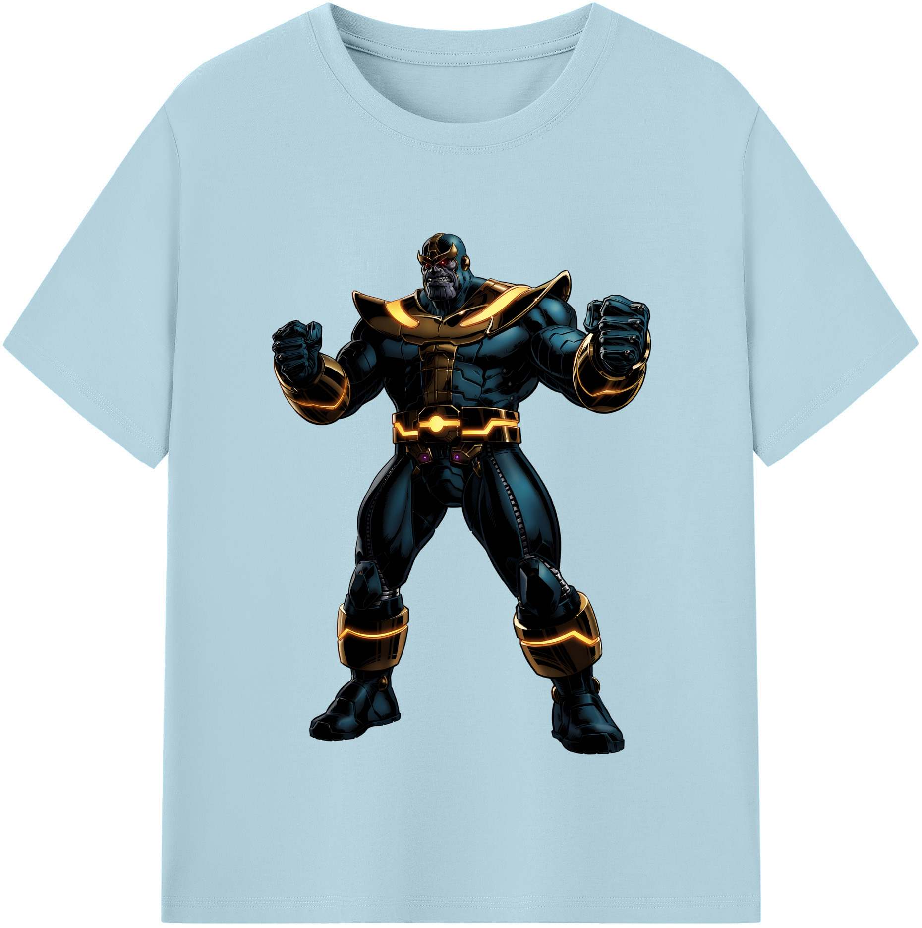 （画像用） アベンジャーズ The Avengers 綿100％半袖Tシャツ（フロントプリント）
